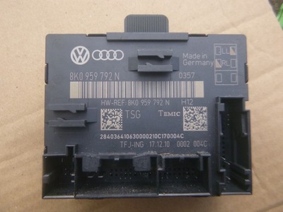 Модуль блок керування двері audi q5 8k0959792n фото №1