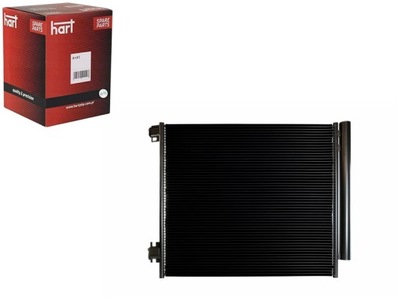 Конденсатор конденсатор кондиціонера nissan qashqai 13- hart фото №1