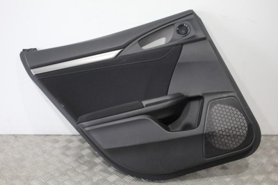 Обшивка дверь левый задняя honda civic x фото №1