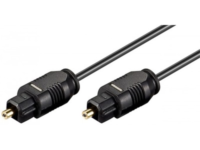 Kabel optyczny TOSLINK / TOSLINK cyfrowy audio 0,5m slim