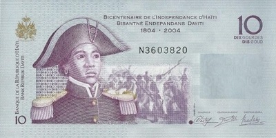 Haiti - 10 Gourdes - 2014 - P272 - St.1