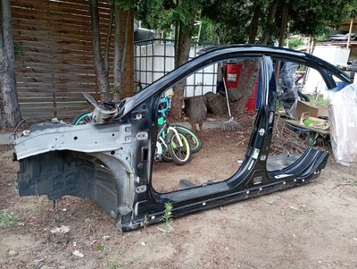 Hyundai sonata vii 14-20 чверть поріг блок двигуна ліва usa фото №1