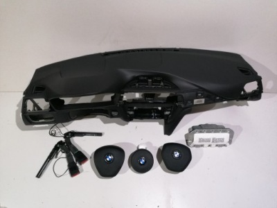 Bmw 4 f32 f33 f36 приборная панель консоль подушка безопасности натяжители фото №1