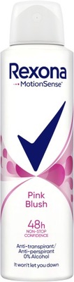 Rexona PINK BLUSH Antyperspirant dezodorant w aerozolu DLA KOBIET 150 ml