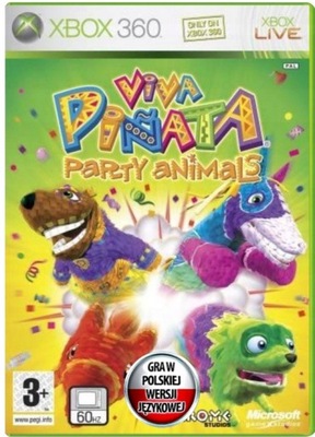 Viva Pinata Party Animals XBOX 360 Dubbing PL