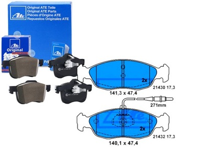 JUEGO ZAPATAS DE FRENADO ATE 571509X 571509BAS  