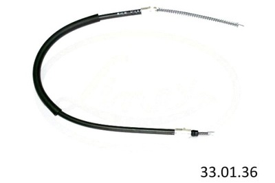 LINEX CABLE DE FRENADO DE MANO PARTE TRASERA P PEUGEOT 406 1.6-3.0 11.95-10.04  