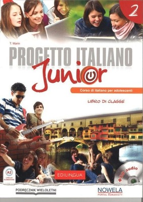 Marin Progetto Italiano Junior 2 Podręcznik + CD