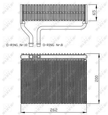 NRF VAPORIZADOR ACONDICIONAMIENTO 36099 NRF 4000V062  