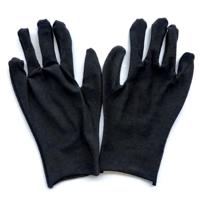 12 par bawełniane rękawiczki robocze
