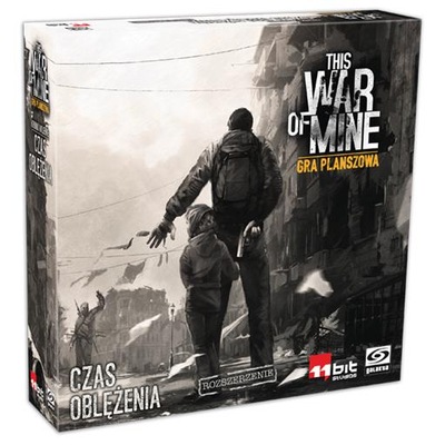 This War of Mine Czas Oblężenia Gra planszowa Galakta