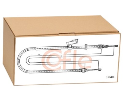 Трос тормоза ручного к ford galaxy mondeo s-max фото №1