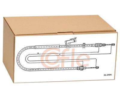 Трос тормоза ручного do ford s-max 2.3 2.5 st фото №1