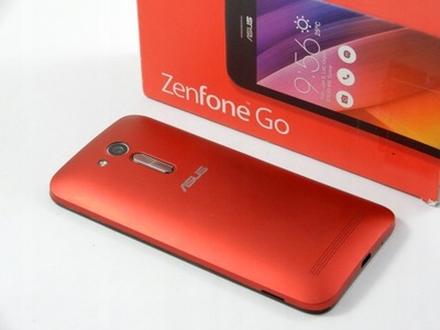 CZERWONY ASUS ZENFONE GO DUAL 8GB KOMPLET