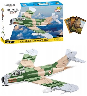 COBI 5824 SAMOLOT LIM-5 POLISH ARI FORCE 1959