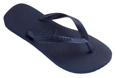 Havaianas Top 41/42 BRA granatowe japonki klapki