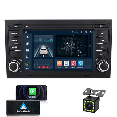 RADIO 2DIN ANDROID GPS AUDI A4 S4 RS4 B6 B7 4/64GB  