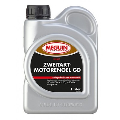 МАСЛО МОТОРНОЕ MEGUIN MEGOL ZWEITAKTMOTORENOEL GD (VOLLSYNTHETISCH) 1L 6523