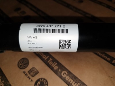 Audi привідний вал 8w0407271e фото №1