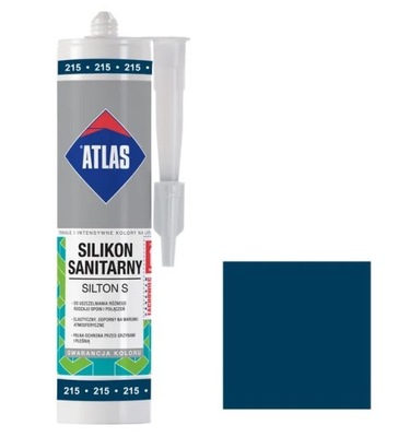 Silikon 280 ml ATLAS kolor 215 Atramentowy