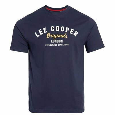 Lee Cooper koszulka męska granatowa C Logo 3XL