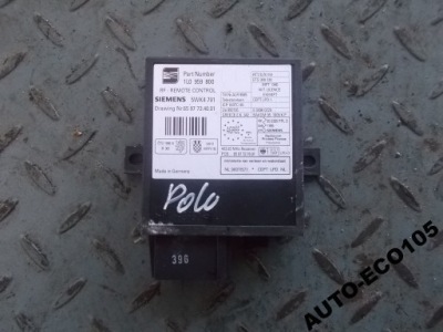 Модуль комфорту ibiza cordoba 1l0959800 5wk4791 фото №1