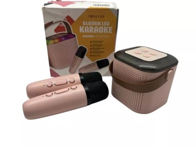 FOREVER GŁOŚNIK LED KARAOKE