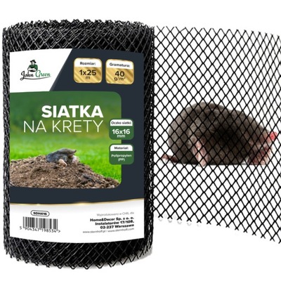 Siatka przeciwko kretom