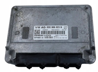 БЛОК УПРАВЛЕНИЯ VW SKODA 03D906023N 5WP4085104 SIMOS91