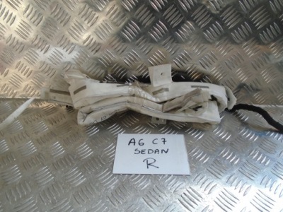 Audi a6 c7 шторка безопасности боковая подушка безопасности правая sedan фото №1