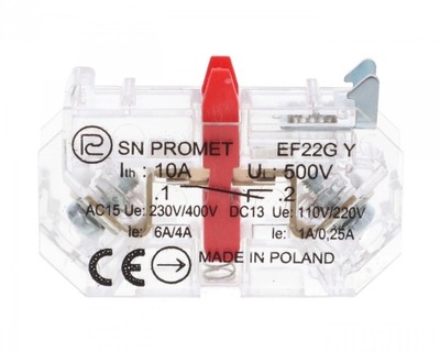 Element do przycisków NEF22 i NEK22M Ł EF22GY