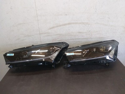 Лампа перед ліва skoda enyaq full led фото №1