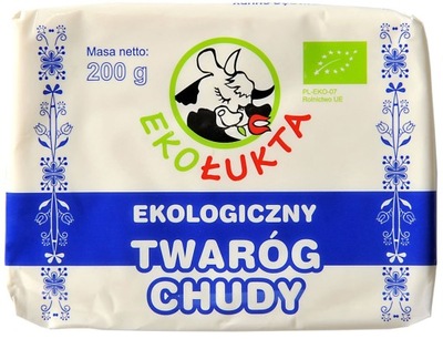 Twaróg chudy bio 200 g eko łukta