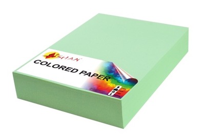 Papier kolorowy A4 80g zielony pastelowy 500 ark