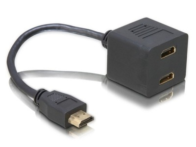 Adapter HDMI(M) - 2xHDMI(F)