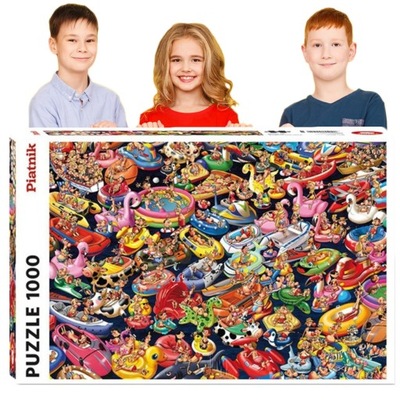 Puzzle PIATNIK 1000 Elementów Ruyer Pontony ŁADNE