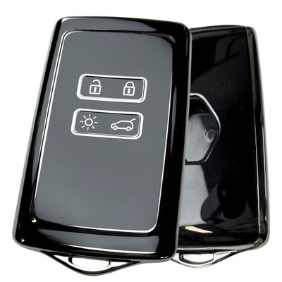 Чехол защитное na ключ карта renault megane captur dacia sandero clio фото №1