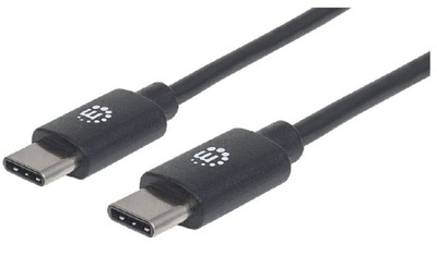 Manhattan Kabel do Szybkiego Ładowania USB-C Typ-C 60W 3A PD QC 2 m