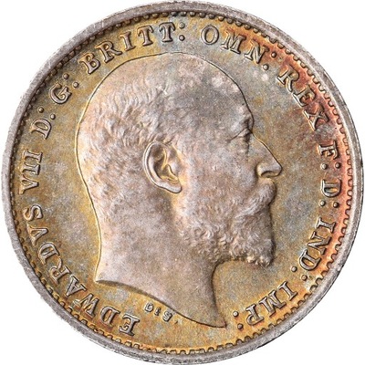 Moneta, Wielka Brytania, Edward VII, 2 Pence, 1902