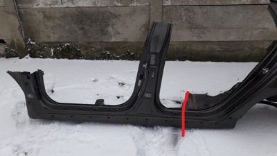 Kia optima iii 10-15 порог левый блок двигателя d0 фото №1