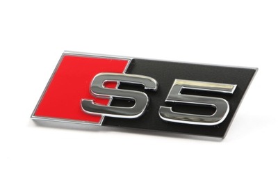 EMBLEM SIGN LOGO RADIATOR GRILLE AUDI A5 S5 ORIGINAL  