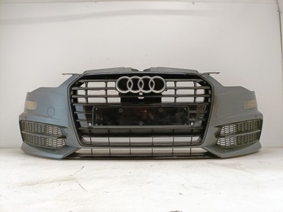 Audi a6 c7 lift s-line бампер перед решётка радиатора решётки фото №1