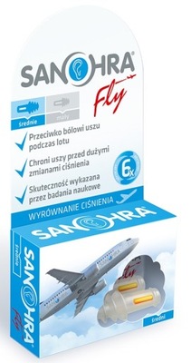 Sanohra Fly dla dorosłych - zatyczki do uszu
