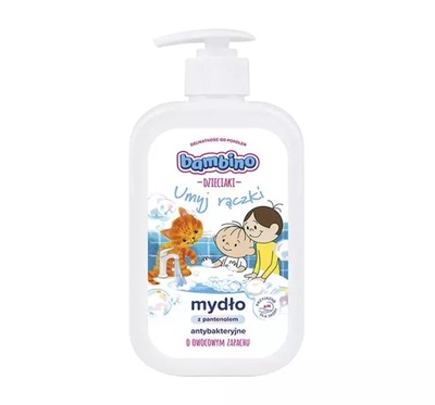 BAMBINO DZIECIAKI UMYJ RĄCZKI MYDŁO 500ML