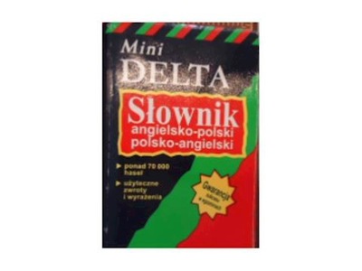 Mini słownik angielsko-polski , polsko-angielski