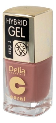 Delia Cosmetics Hybrid Gel Coral Lakier (43) 11 ml