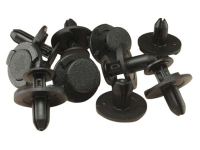 10x штифт 7 підкрилок захист бампера grand vitara sx4 s-cross splash swift фото №1