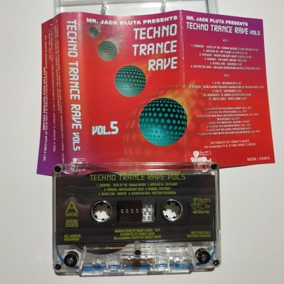 Techno Trance Rave Vol. 5 MC KASETA