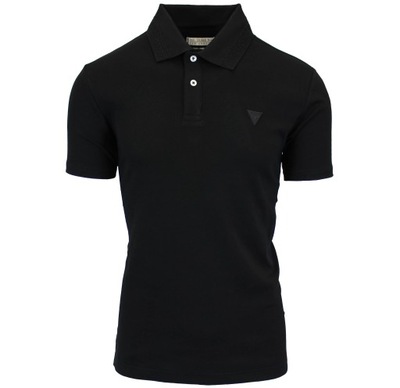 GUESS KOSZULKA POLO |M4GP66KC701 JBLK |XL