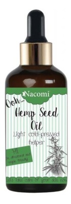 Nacomi Hemp Seed Oil olej konopny z pipetką 50ml